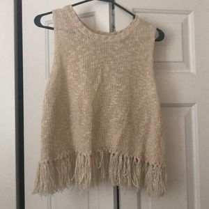 ASTR The Label Fringe tank top